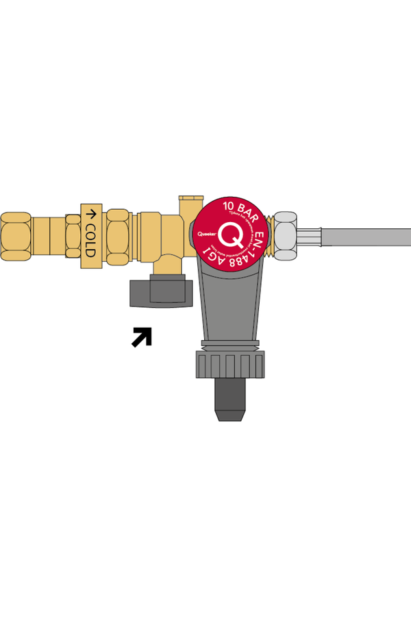 Replacing the Inlet Combination valve PRO3