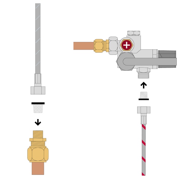 Vervanging Fusion kraan bij COMBI+ EQ